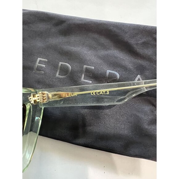 Edera Eyewear Fleur Sunglasses in Mint Green Acetate - Picture 4 of 4